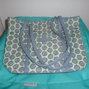 Small trimmed Vera tote bag